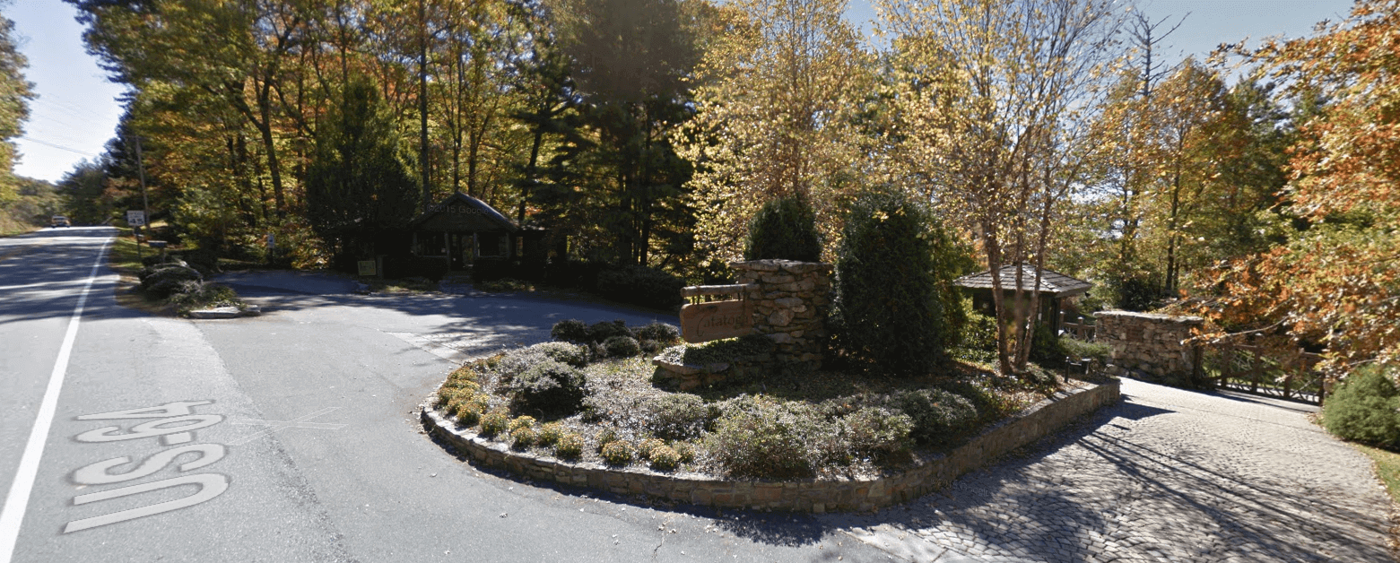 front entrance to skyterra