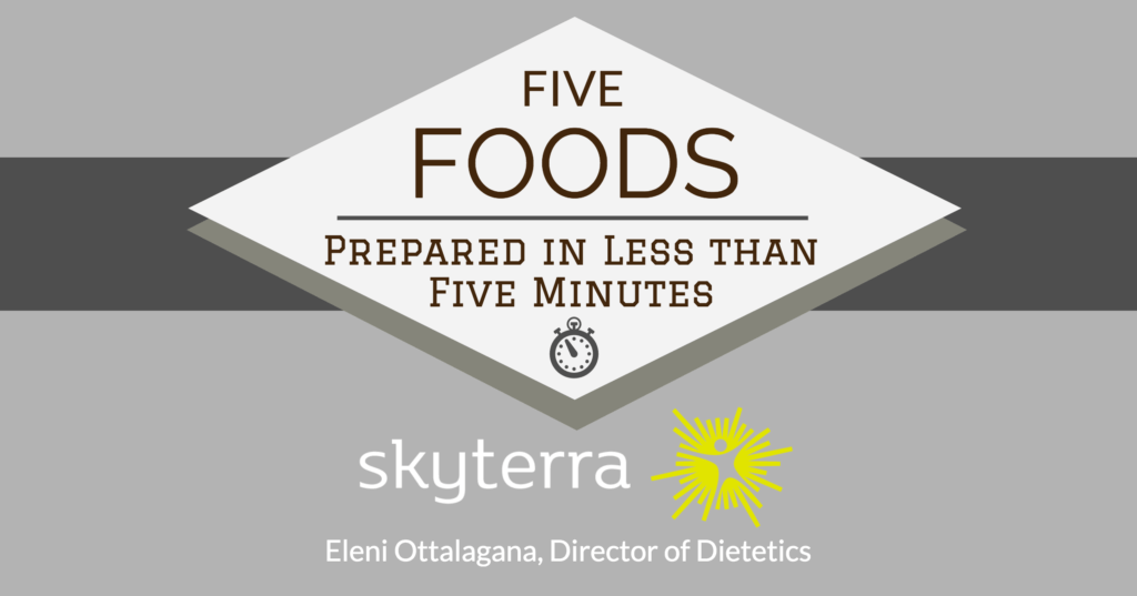 Five Foods in five minutes